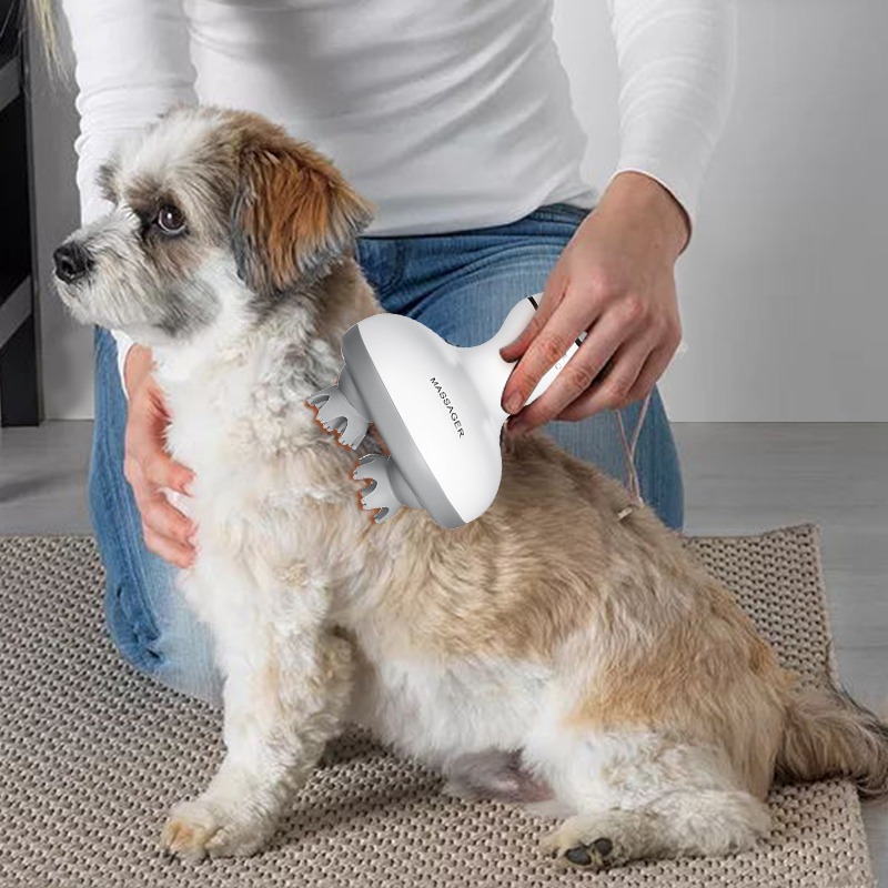 Hair Scalp Massager - Draadloze waterdichte elektrische hoofdhuidmassage-apparaat voor katten
