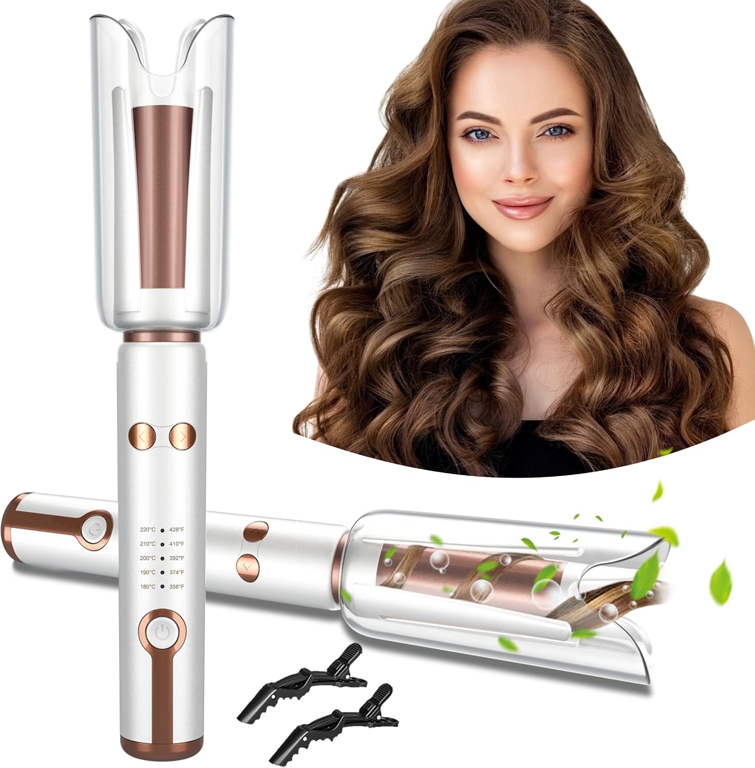 Hair Curling Wand - Automatische roterende krultang - Beach Waves