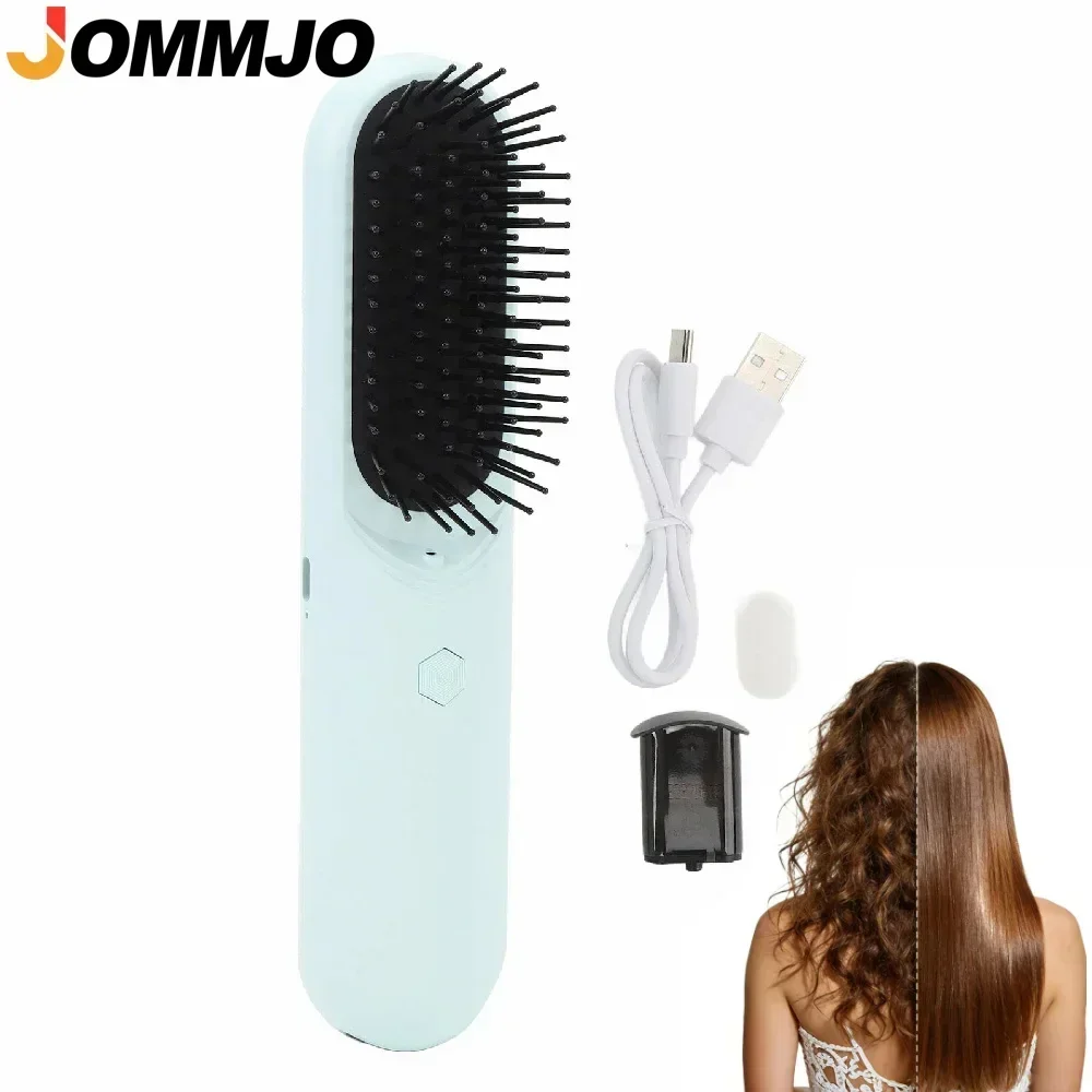 Hair Straightener - Stoom Elektrische Haargereedschap Borstel, Luchtkussen Spray