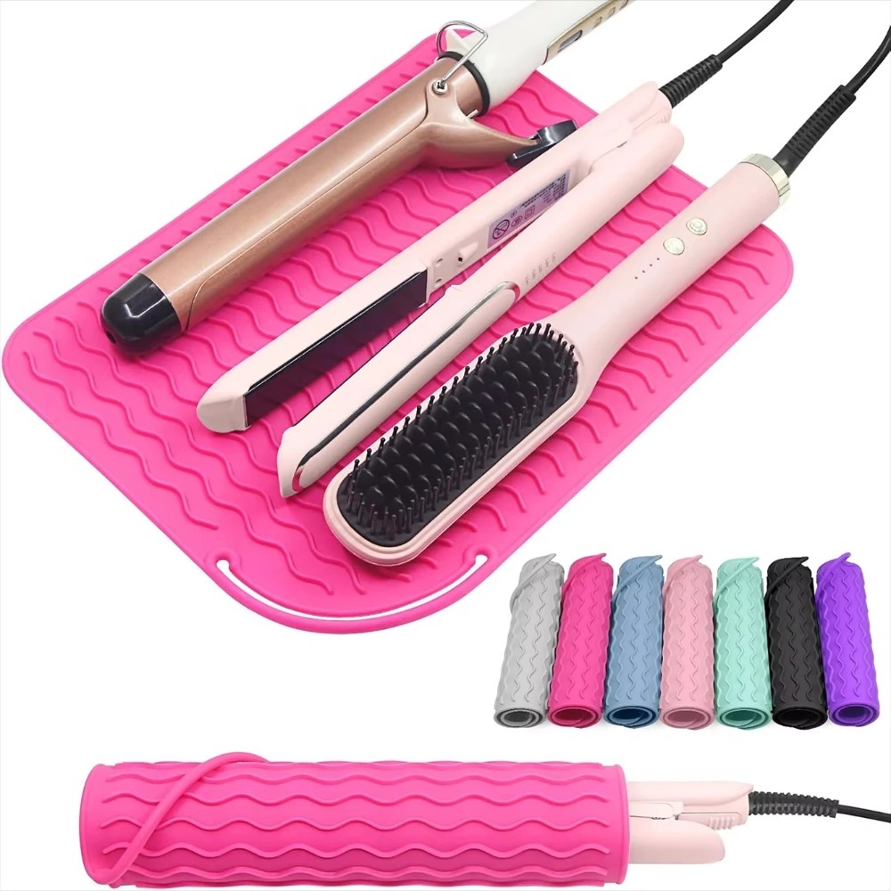 Hair Straightener - Hittebestendige mat voor krultang, stijltanghoes, siliconenmat