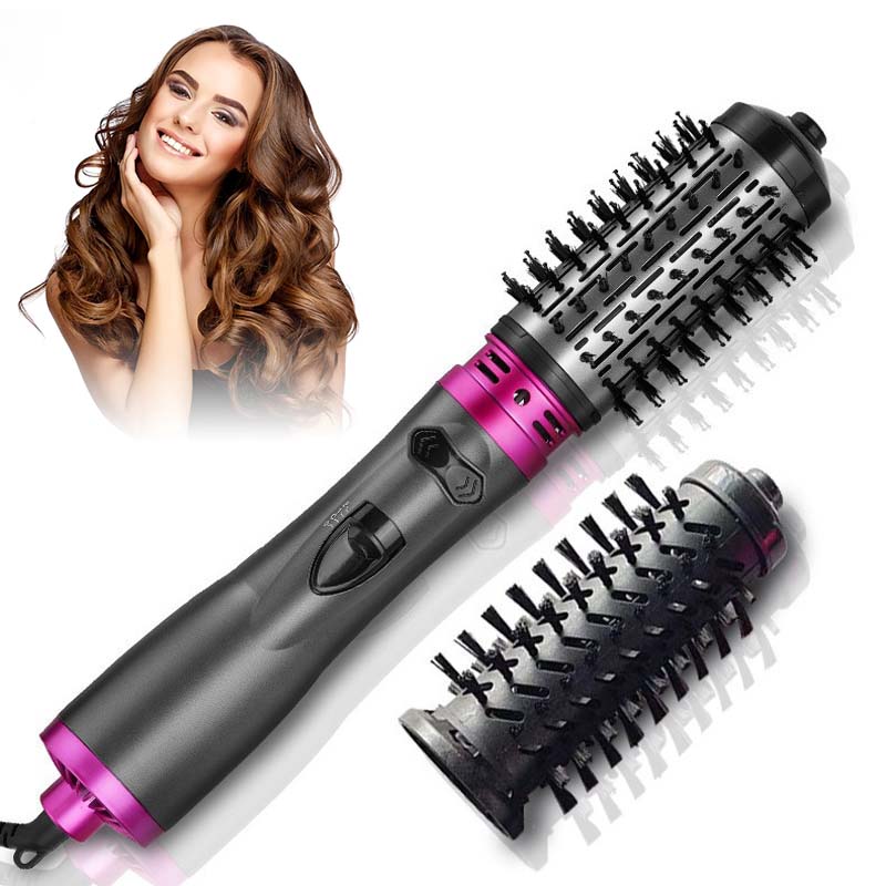 Hair Straightener - 2-in-1 Haarstyling Power Cord Professionele Heteluchtborstel