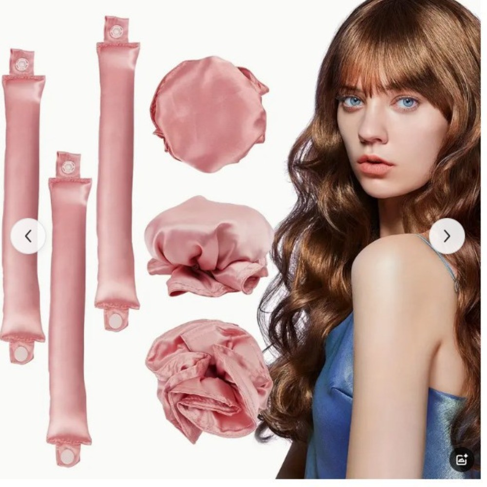 Hair Curling Wand - 2/4/6 Stuks Satijn Heatless Curling Set
