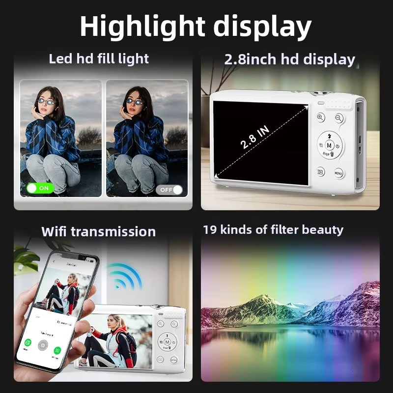 Videokaartcamera 72MP 5K Ultra - Beauty Makeup App recensie en prijs