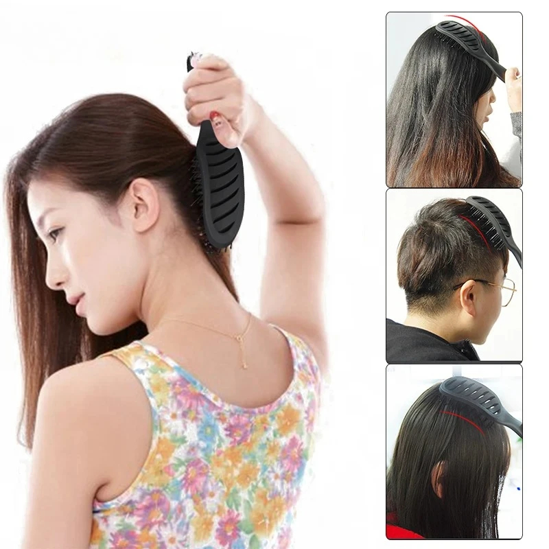 Antistatische krulhaarstylingb - Hair Scalp Massager recensie en prijs