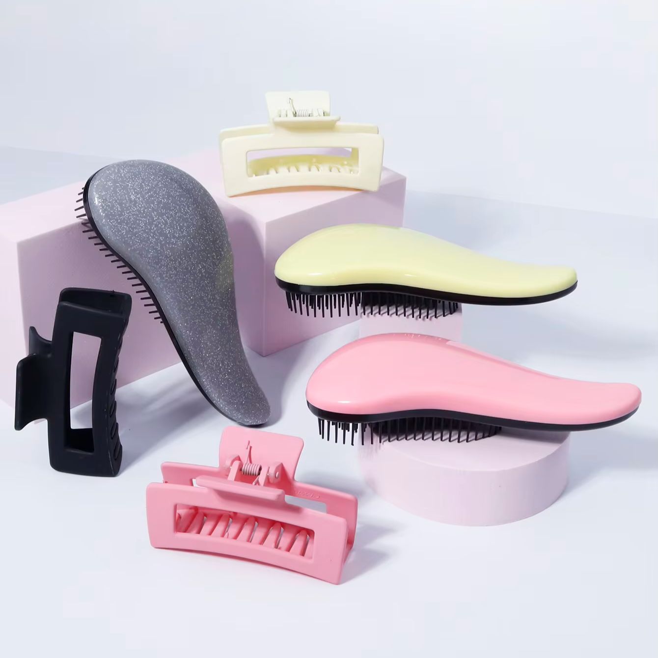2-delige haarstyling-toolset,  - Hair Scalp Massager recensie en prijs