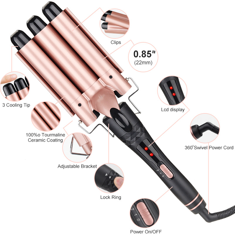 5-in-1 verwisselbare krultang  - Hair Curling Wand recensie en prijs