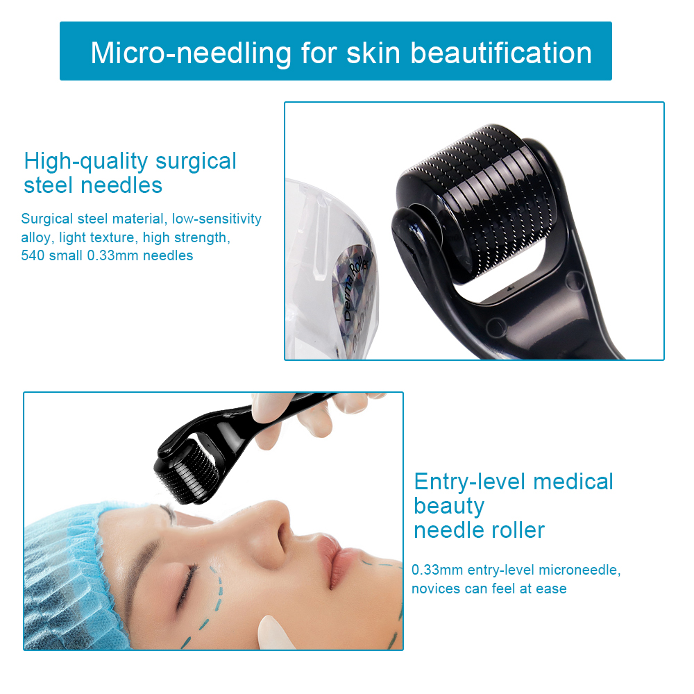 0.2/0.25/0.3mm Derma Roller vo - Hair Scalp Massager recensie en prijs