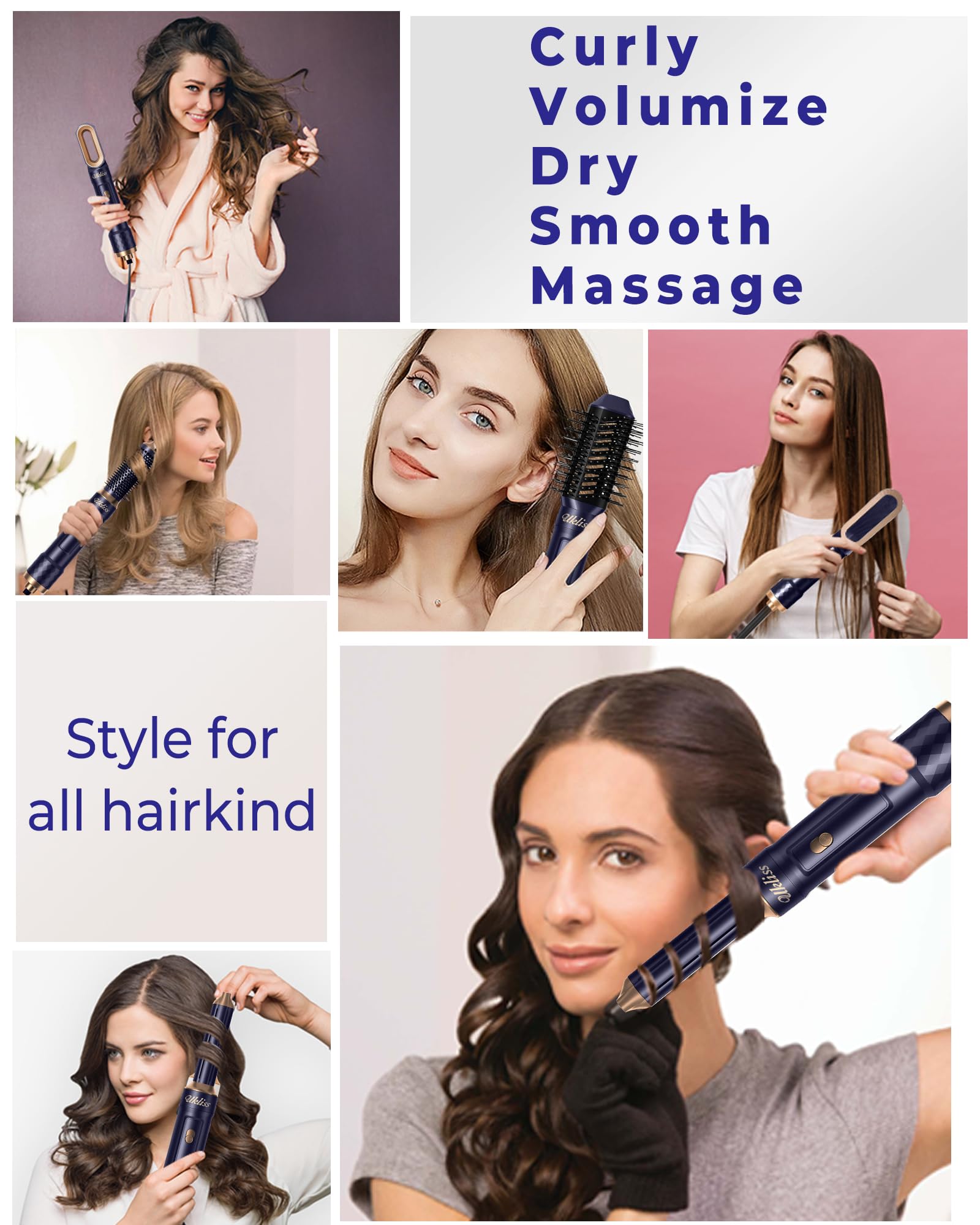 UKLISS 6-in-1 föhn Multistyler - Hair Straightener recensie en prijs