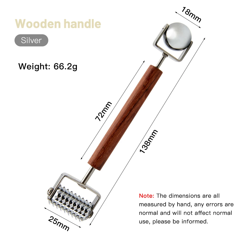 RVS puntige roller dubbele kop - Hair Scalp Massager recensie en prijs